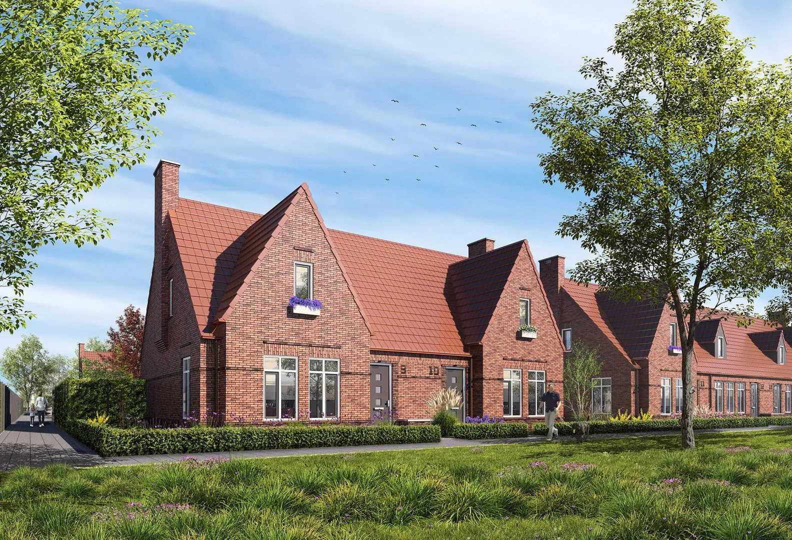 Impressie halfvrijstaand