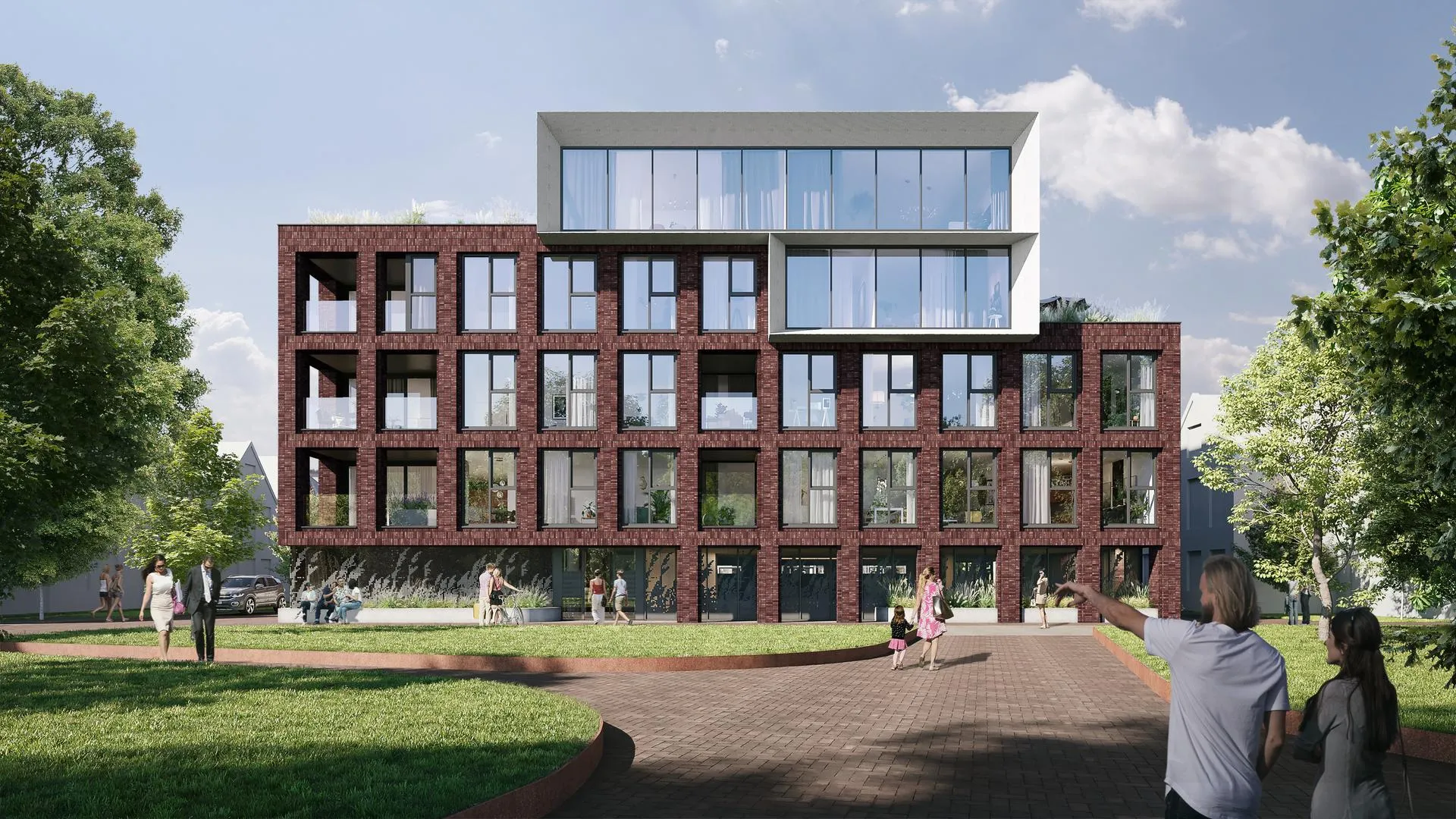 Appartementen exterieur