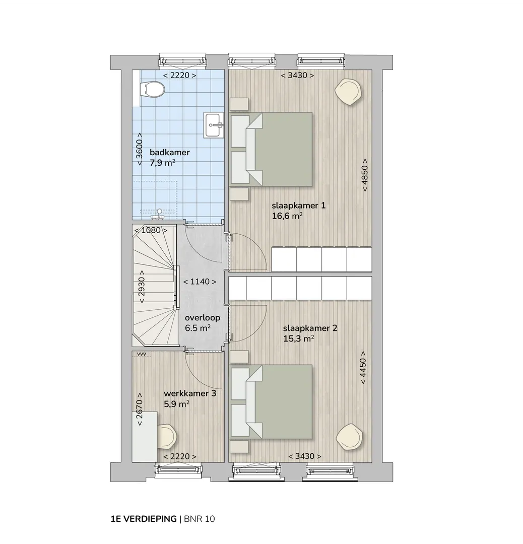 3 bnr-10 – 1e verdieping