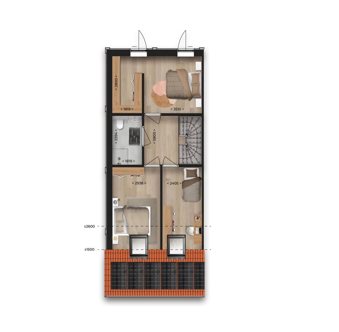 Planhus 1e verdieping