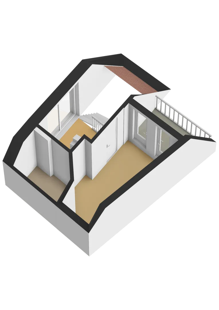 Tweede verdieping – 3D