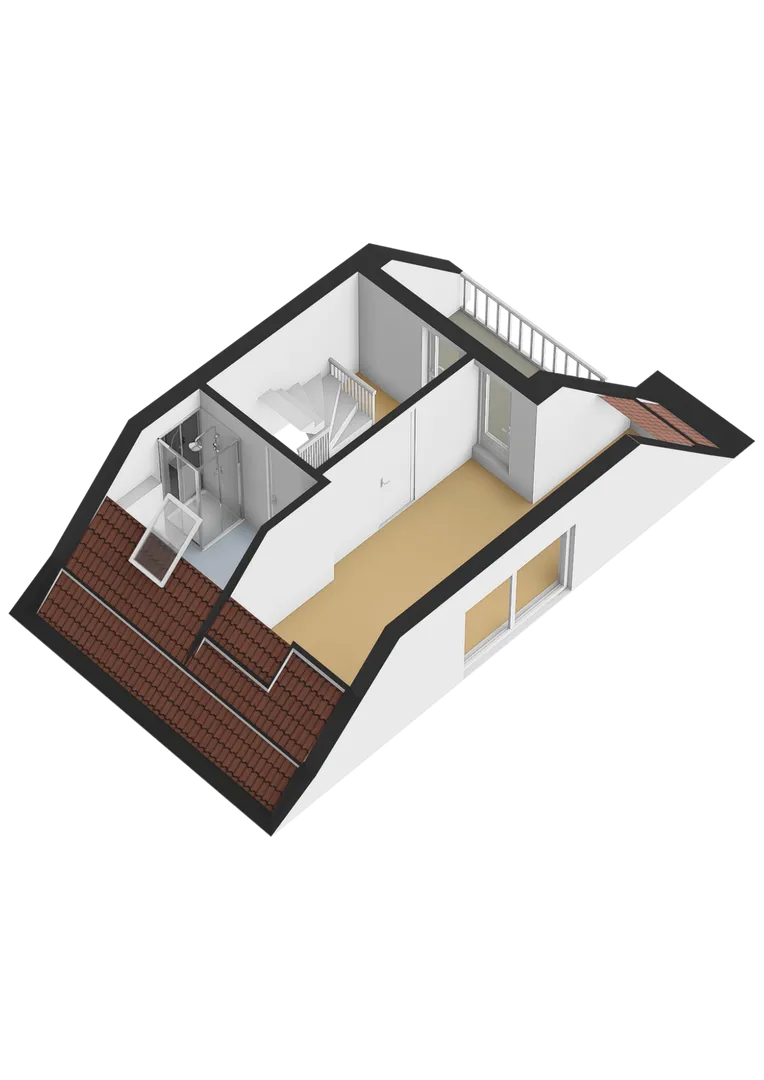 Eerste verdieping – 3D
