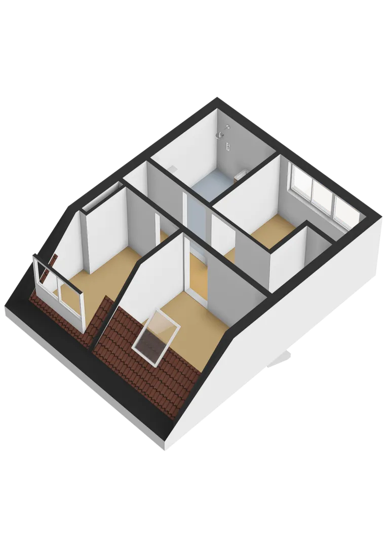 Eerste verdieping – 3D